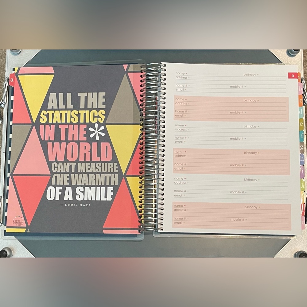 Erin Condren Address Book